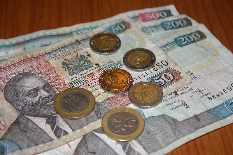 Can you provide information on money & usage during Kenya visit