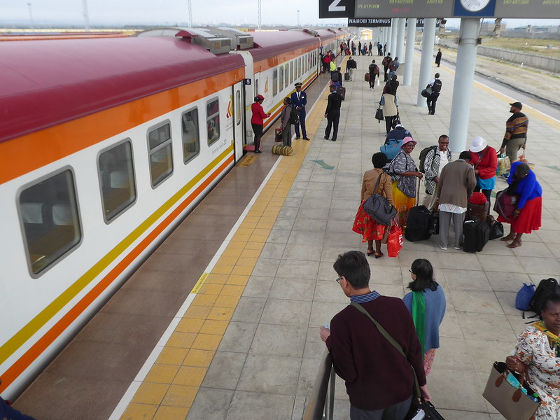 Is the Nairobi to Mombasa SGR train safe for both passengers and luggage
